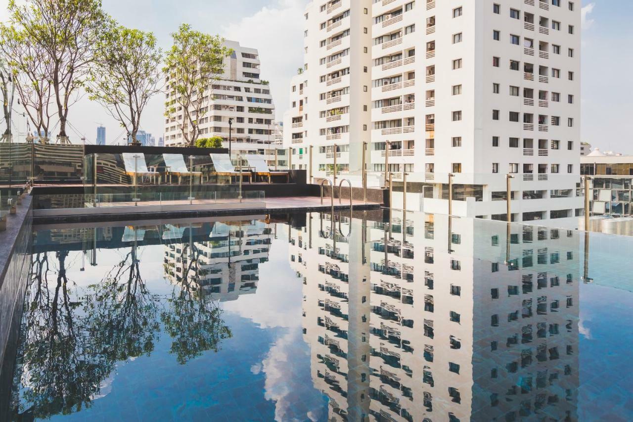 Sukhumvit Asok Modern Suite Bangkok Esterno foto