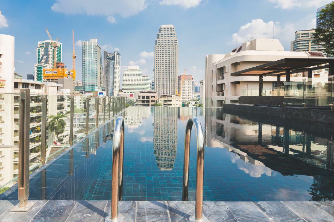 Sukhumvit Asok Modern Suite Bangkok Esterno foto