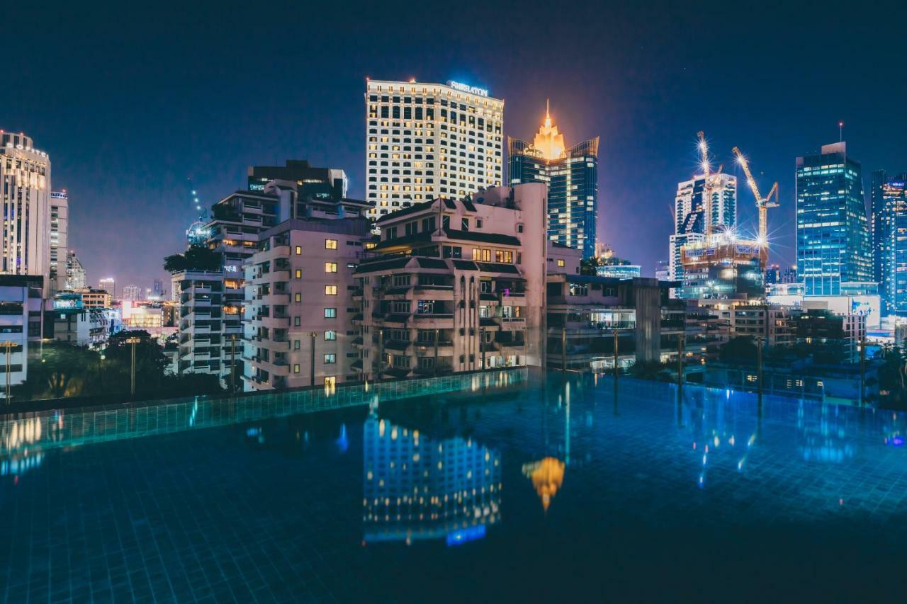 Sukhumvit Asok Modern Suite Bangkok Esterno foto