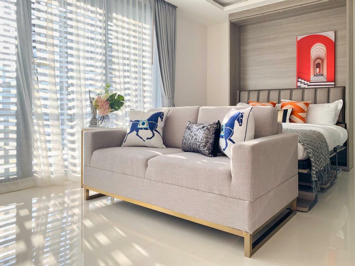 Sukhumvit Asok Modern Suite Bangkok Esterno foto