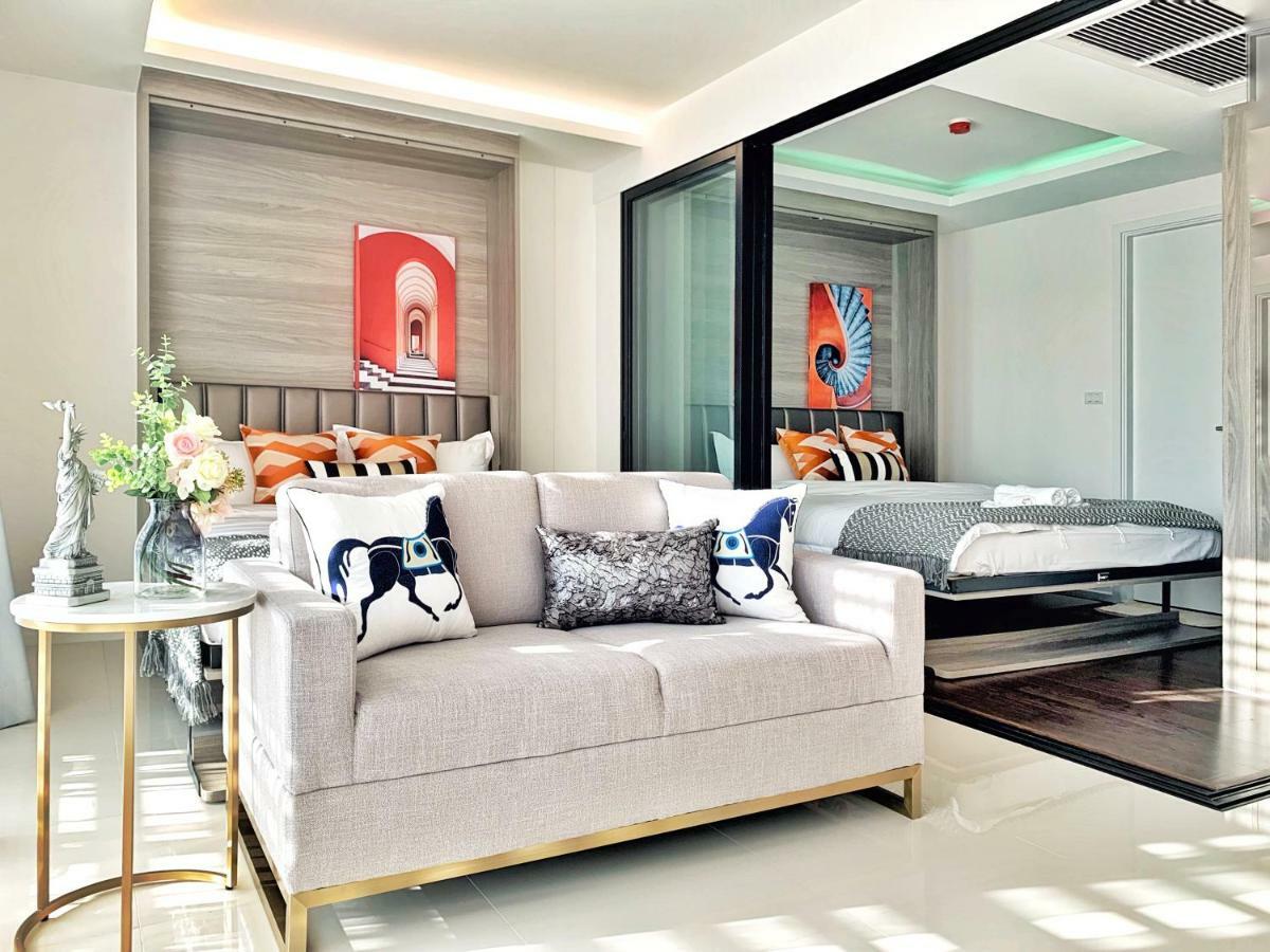 Sukhumvit Asok Modern Suite Bangkok Esterno foto